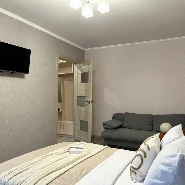 Real photos of Domino apartments near the regional hospital
