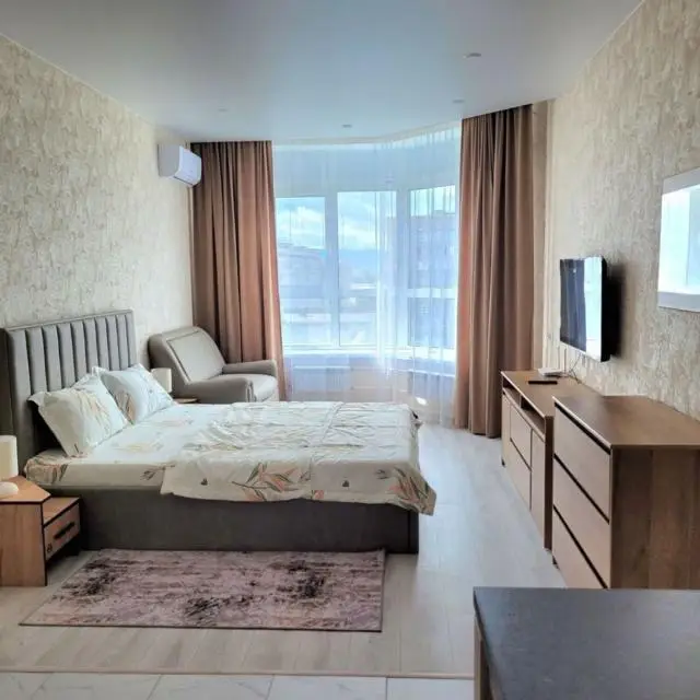 Real photos of Studio apartments on Partizan Zheleznyak street 38