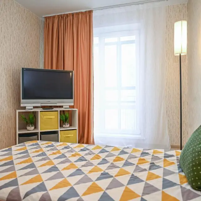 Real photos of Cozy two-bedroom apartment with a view of the Yenisei