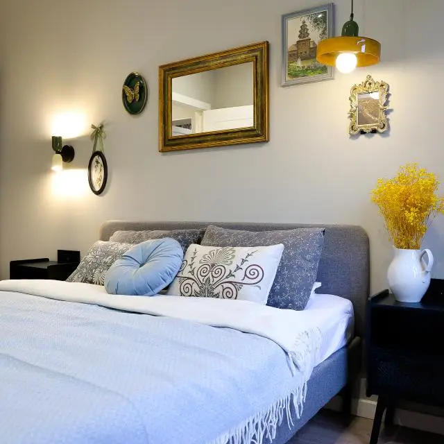 Real photos of designer apartment with river view
