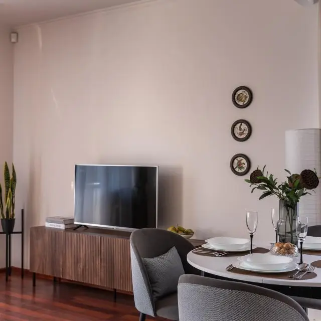 Real photos of Latte apartments in Svetlogorsk near a quiet lake