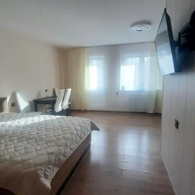 Real photos of Cozy apartment next to the platform, residential complex in sosnovy bor
