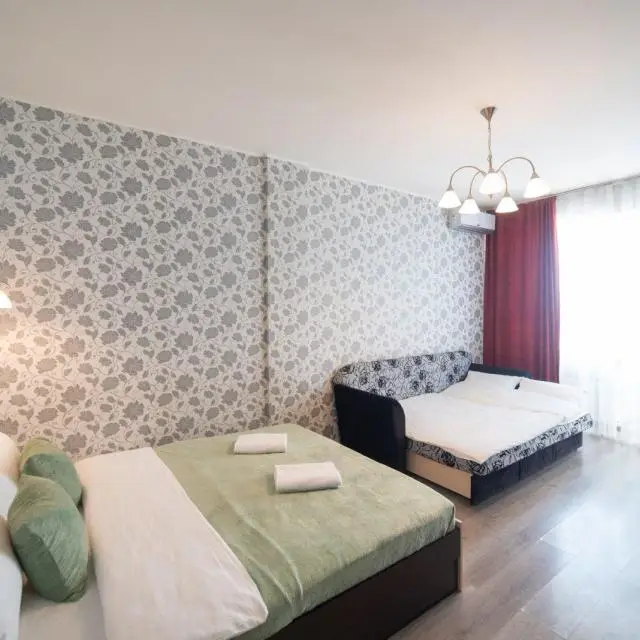 Real photos of OGNI Apartments on Komsomolskaya street 25B