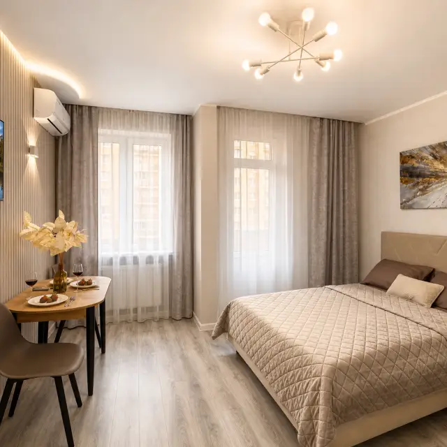 Real photos of Apartment "Chocolate Brownie" on  Letchik Pozdnyakov St.  2k21