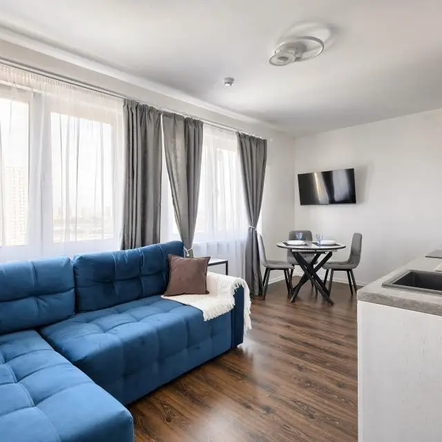 Real photos of MyHome YourHome on Bolshevikov Avenue 68, k1