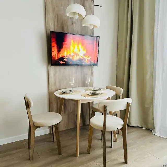 Real photos of I will give you a designer apartment on the 14th floor near the Traktor arena