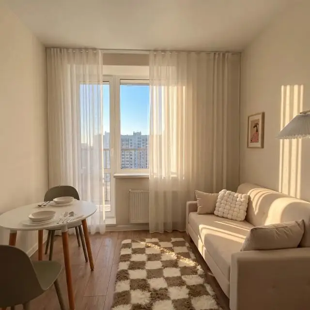 Real photos of SOVA family apartment in the residential complex Rus