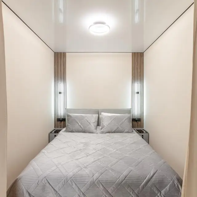 Real photos of RELAX apartment with luxurious design and open floor plan