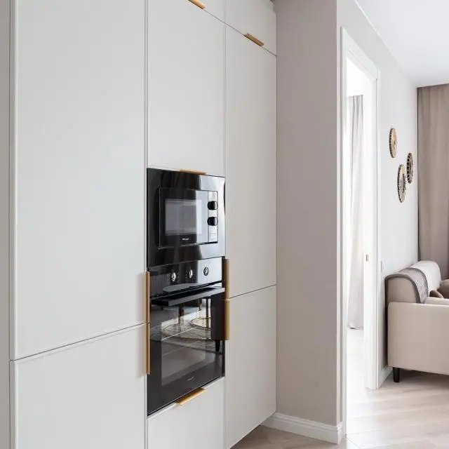 Real photos of Studio apartment with designer renovation at Lesnaya metro station.