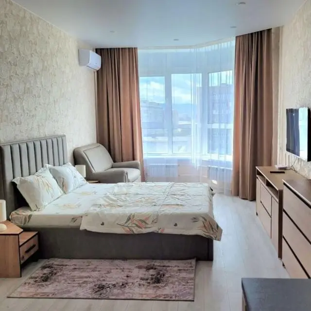 Real photos of Studio apartments on Partizan Zheleznyak street 38