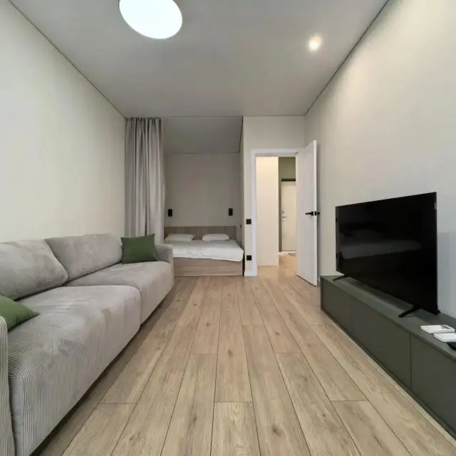 Real photos of Our apartments are located on Boris Slyusar street 23 c1