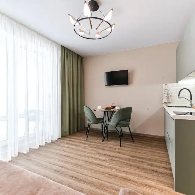 Real photos of Eco-style apartments in the city center