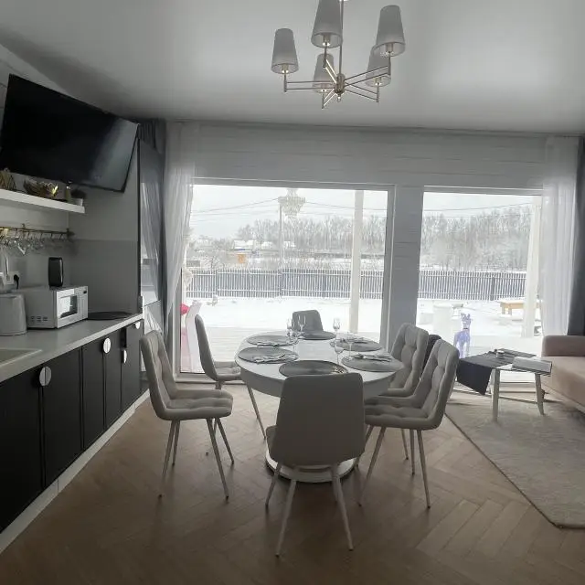 Real photos of House with panoramic windows