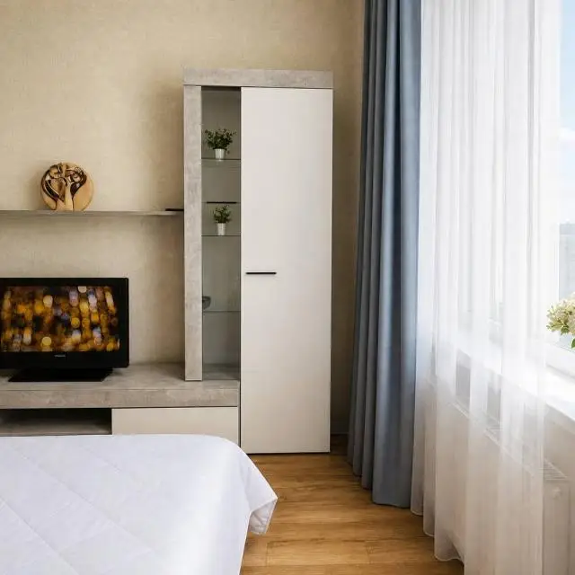 Real photos of One-bedroom apartment near the Komendantsky Prospekt metro station 