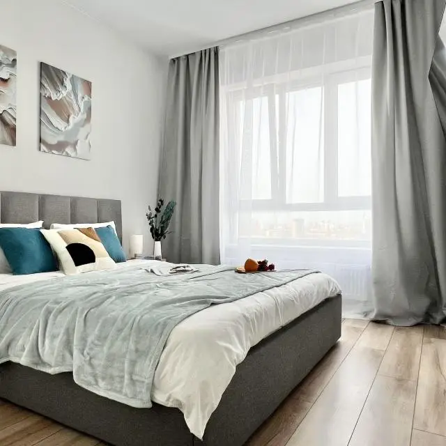 Real photos of *1-room apartment with a view of the city in the comfort class residential complex Yekaterininsky Park