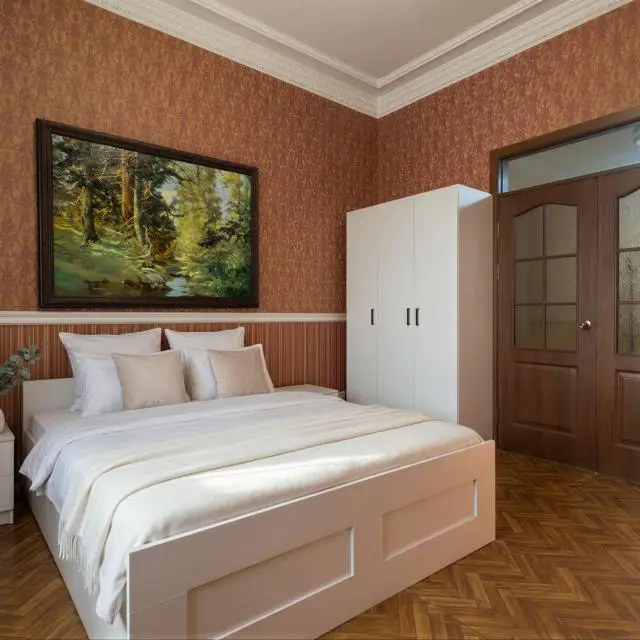 Real photos of The apartment is available on Kudrinskaya Square