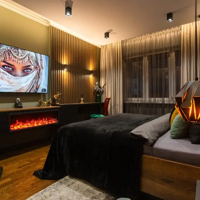 Real photos of Fish Vilagge Luxe apartment on Oktyabrskaya Street 57
