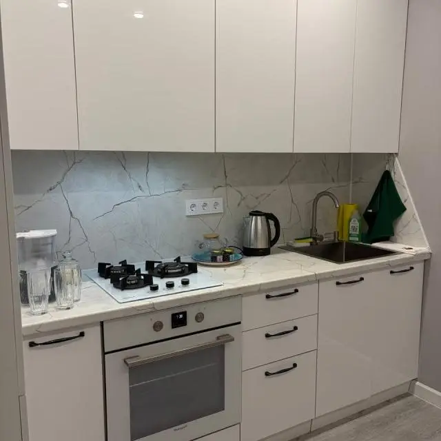 Real photos of Modern apartment with design renovation in the residential complex Quarters 1777