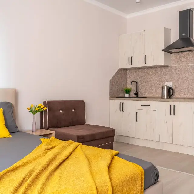 Real photos of Apartment Sunny (Sunny) on Komarova Boulevard 1st building 6
