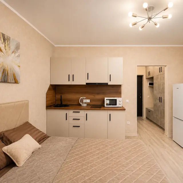Real photos of Apartment "Chocolate Brownie" on  Letchik Pozdnyakov St.  2k21
