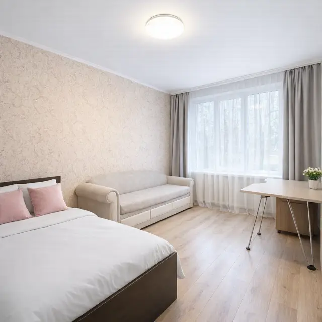 Real photos of Bright 2-room apartment on Gorky Street