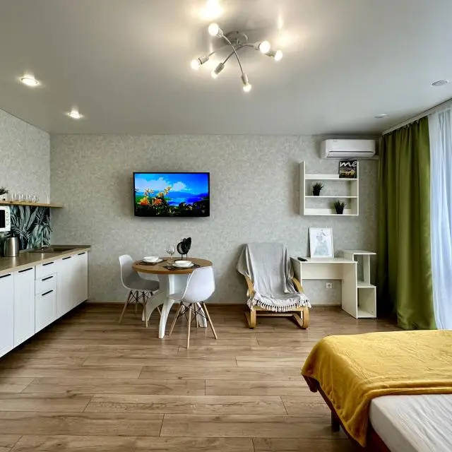 Real photos of Studio from the company Home Hotel on Proletarskaya 300
