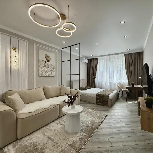 Real photos of Apartment from the Home Hotel company on the Brothers Khusainov, 8