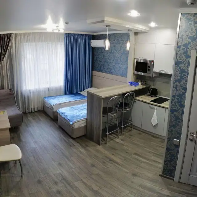 Real photos of Svoi apartments on Pervomayskaya Street