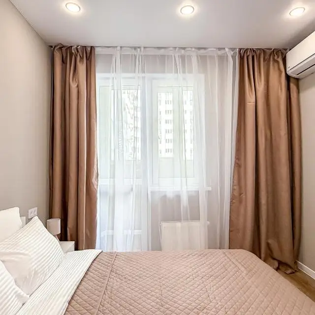 Real photos of Good Host│Espresso apartments for four guests in the Clouds-2 residential complex, with remote settlement , Central district
