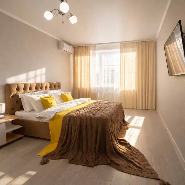Real photos of 5 star apartments on Gagkaeva Street