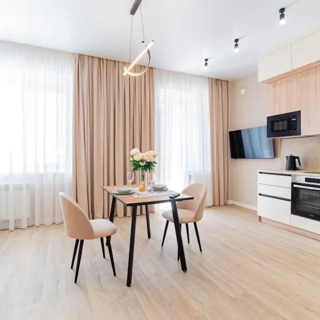 Real photos of Petrovsky apartments on Marina Tsvetaeva Street 36