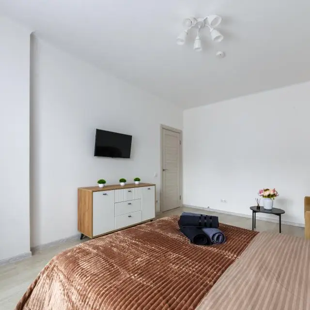Real photos of Bright one-bedroom apartment with European renovation