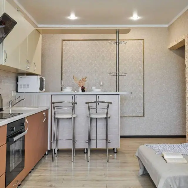 Real photos of Two-room apartments in Aquarelle residential complex