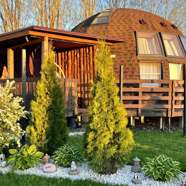 Real photos of Paradise in a hut in Korobitsyno