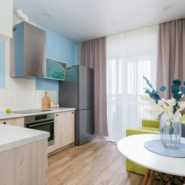 Real photos of 1-room apartment in a NEW comfort-class building with a ROOF on the loggia | Ostrovsky residential complex