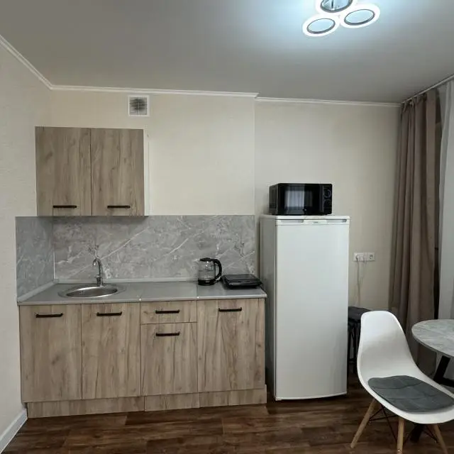 Real photos of Studio apartments on Karaulnaya street 40
