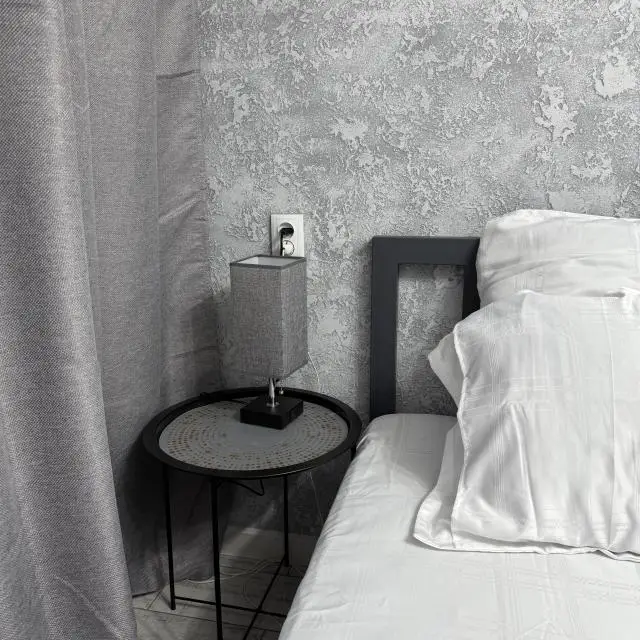 Real photos of Studio apartment with designer renovation