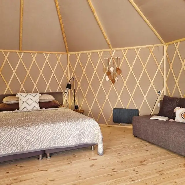 Real photos of Yurts