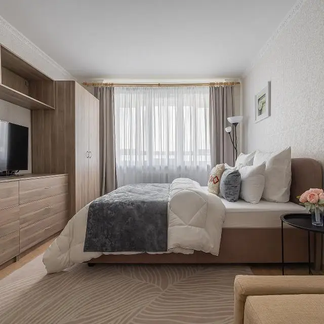 Real photos of Otelle Apartments at 35 Krasnozdnaya Street. near Switzerland Park