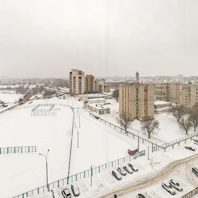 Real photos of Comfort class Presentation House apartments with closed parking
