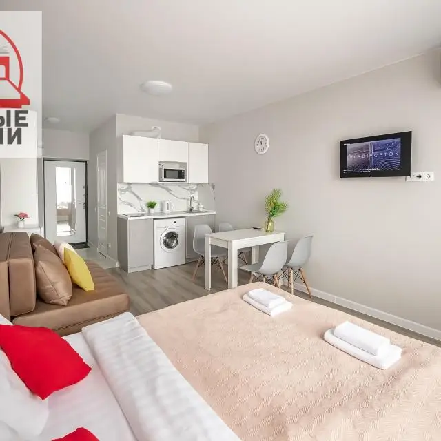 Real photos of Cozy studios on Strelkovaya Street
