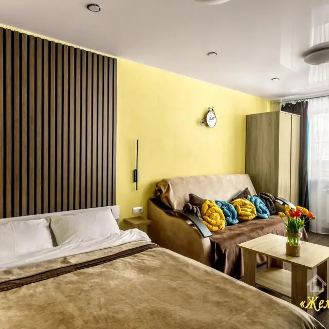 Real photos of Yellow Studio apartment on Bolshaya Oktyabrskaya Street