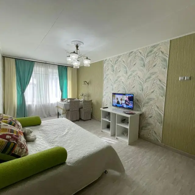 Real photos of cozy one-bedroom apartment near the Kazan Mall shopping center near the center