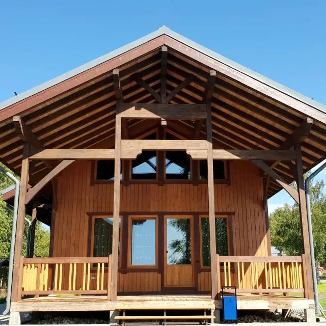 Real photos of Cottage B3 at the recreation center Novosti Park