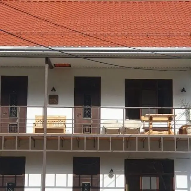 Real photos of Mountain view apartments in the resort village of Teberda
